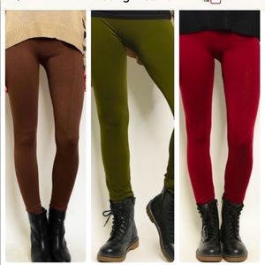 3pk Multi-color OSFM Leggings